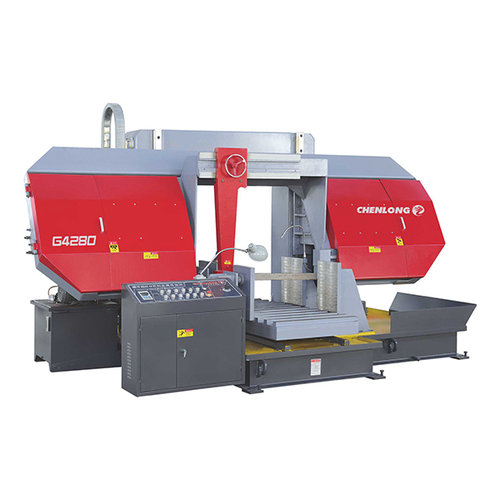 雙柱龍門臥式金屬帶鋸床 G4280