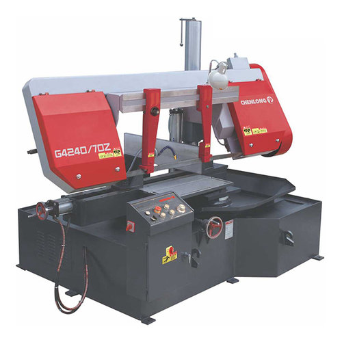 自動型雙柱臥式轉角金屬帶鋸床 G4240-70Z