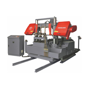 銅棒在線鋸切機組